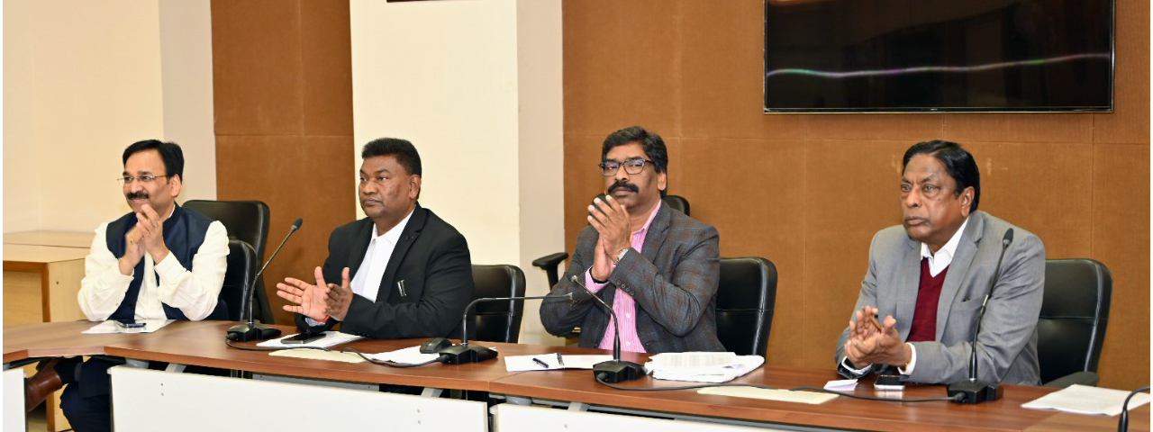 मुख्यमंत्री श्री हेमन्त सोरेन ने Suo-Moto Online Mutation प्रक्रिया का राज्यव्यापी शुभारंभ किया।