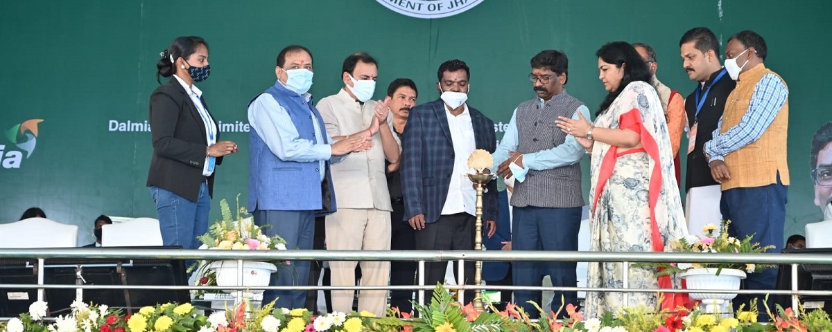 मुख्यमंत्री श्री हेमन्त सोरेन ने बोकारो के बालीडीह  में डालमिया भारत सीमेंट संयंत्र की दूसरी इकाई (यूनिट- 2) का किया शिलान्यास 