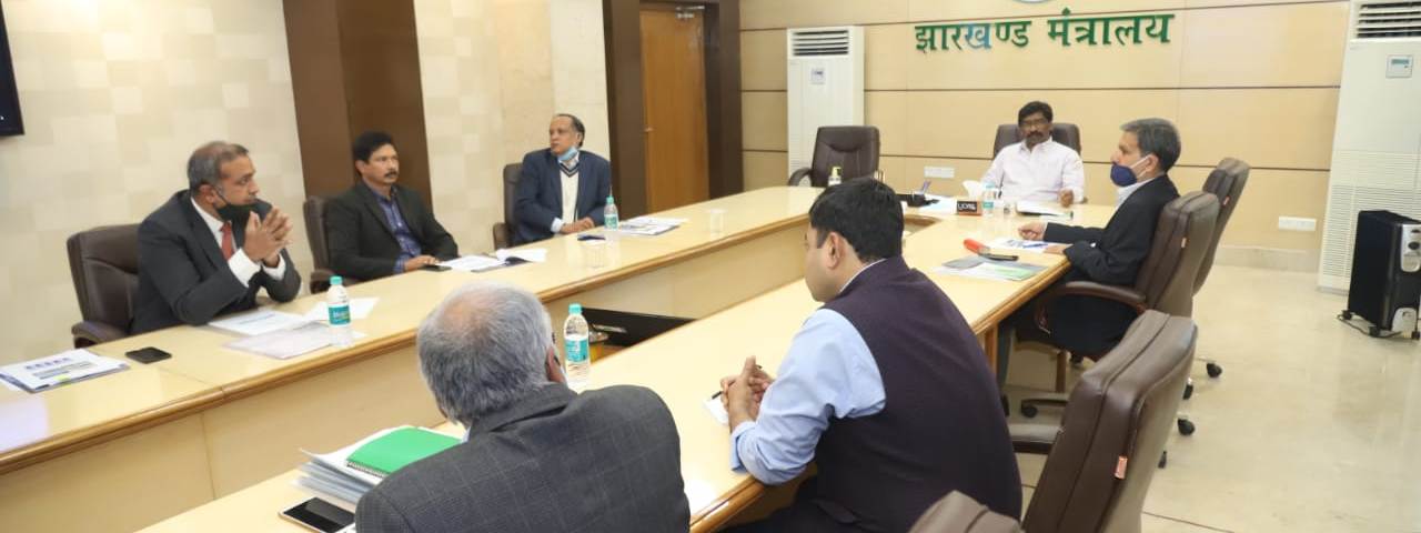 मुख्यमंत्री श्री हेमन्त सोरेन ने झारखंड मंत्रालय में जल संसाधन विभाग की समीक्षा बैठक की