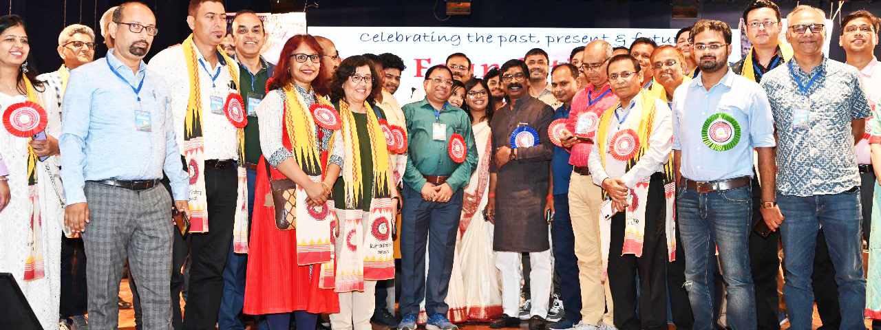 बी.आई.टी. (बिरला प्रौद्योगिकी संस्थान) मेसरा के 69वें स्थापना दिवस के अवसर पर आयोजित समारोह में सम्मिलित हुए मुख्यमंत्री श्री हेमन्त सोरेन।