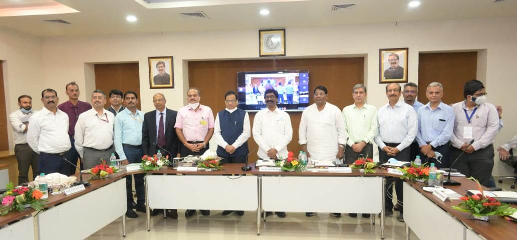 मुख्यमंत्री श्री हेमन्त सोरेन की अध्यक्षता में नीति आयोग के साथ उच्च स्तरीय हुई बैठक