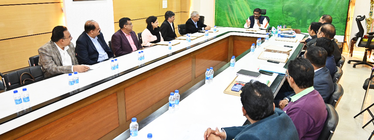 मुख्यमंत्री श्री हेमन्त सोरेन की गरिमामयी उपस्थिति में उद्योग विभाग, झारखंड सरकार एवं पेप्सिको की बाटलिंग कंपनी वरुण बेवरेजेस लिमिटेड के बीच MoU हस्ताक्षर सम्पन्न हुआ।