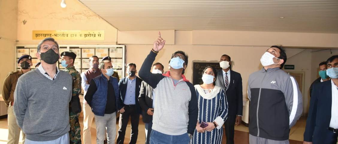 मुख्यमंत्री श्री हेमन्त सोरेन पहुंचे मोरहाबादी मैदान, सरकार की पहली वर्षगांठ पर 29 दिसंबर को आयोजित होने वाले कार्यक्रम की तैयारियों का किया निरीक्षण।