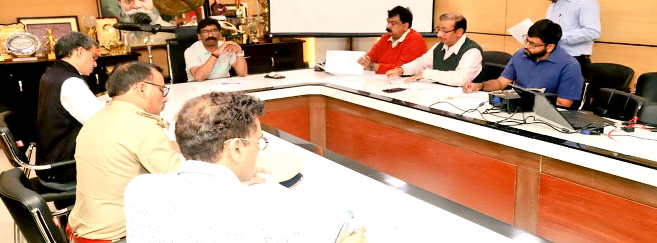 नोवल कोरोना वायरस से निपटने के लिए मुख्यमंत्री श्री हेमन्त सोरेन ने की उच्च स्तरीय बैठक