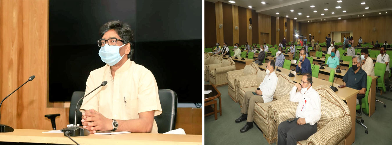 चिकित्सकों के साथ मुख्यमंत्री ने की बैठक, चिकित्सकों ने लॉक डाउन बढ़ाने का किया आग्रह 