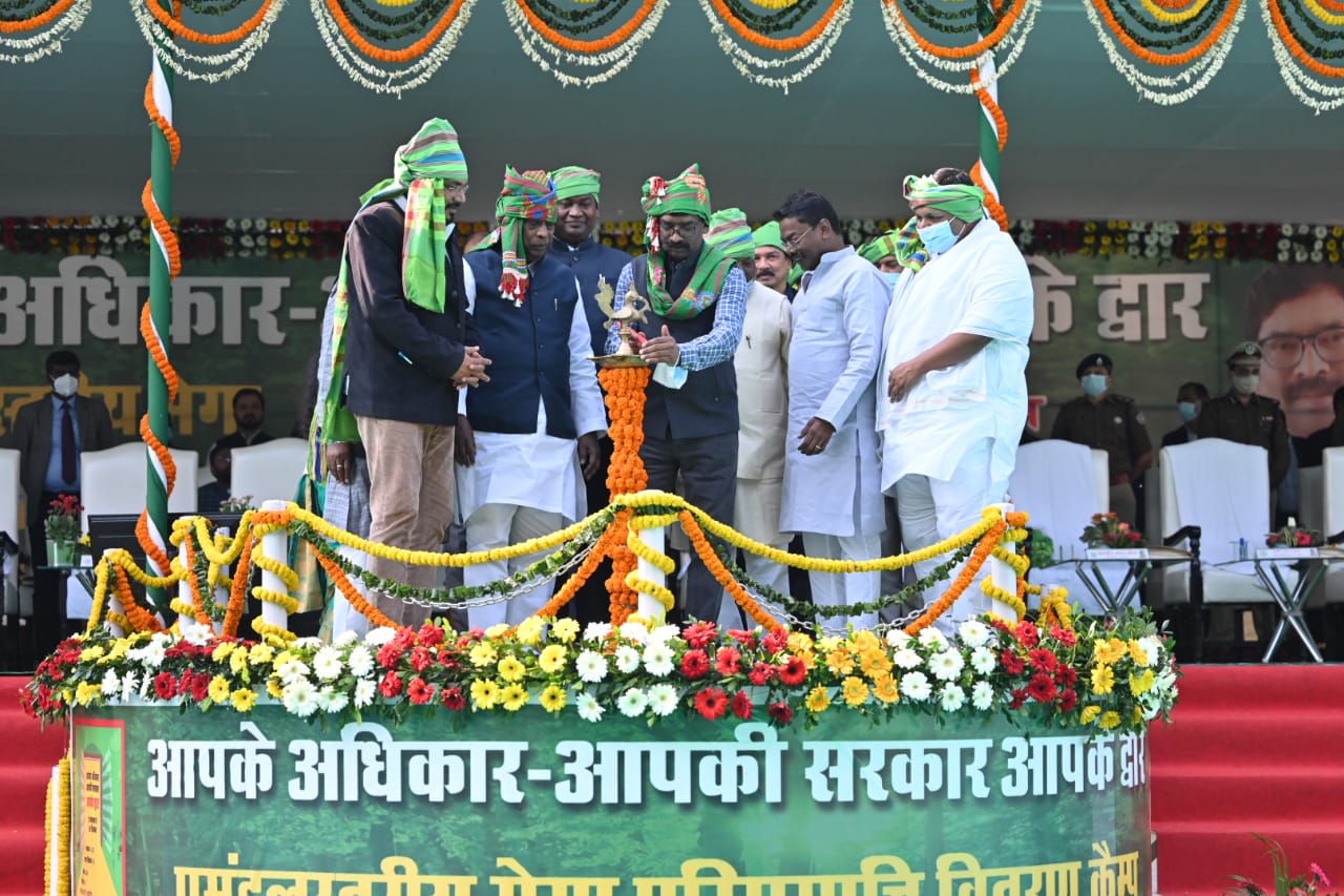 Mega Asset Distribution Camp (Police Line, Dumka)