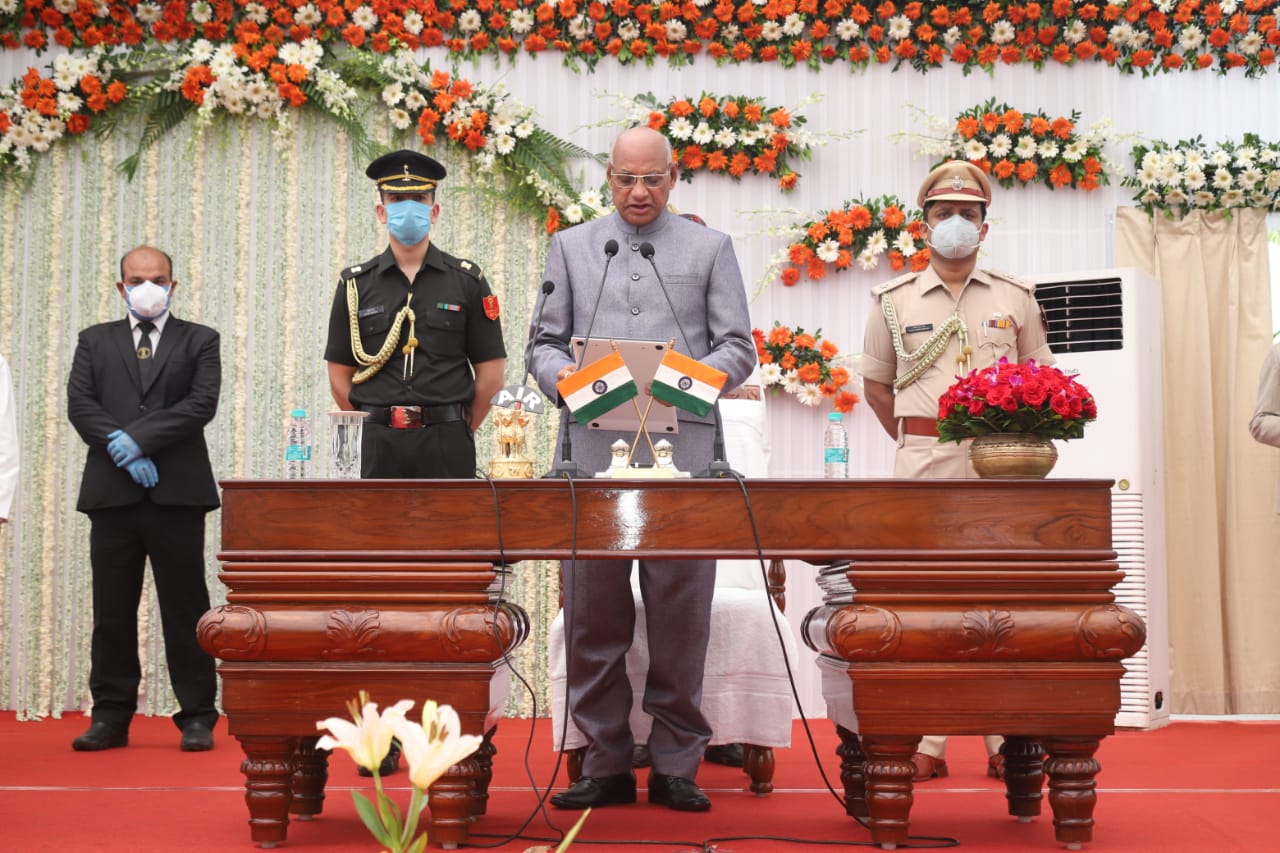 Oath Ceremony of 10th Honourable Governor Ramesh Bais
