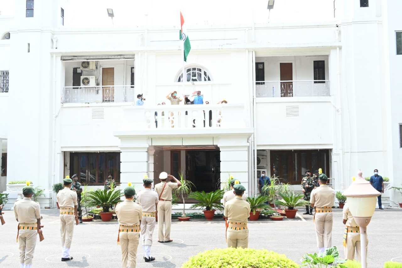 Independence Day 2021 Residential Office old, Ranchi