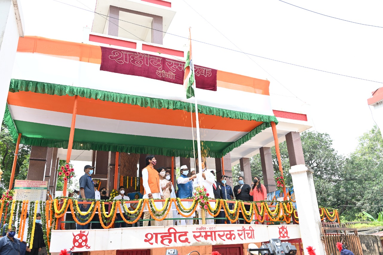 Independence Day 2021 Shaheed Chowk, Ranchi