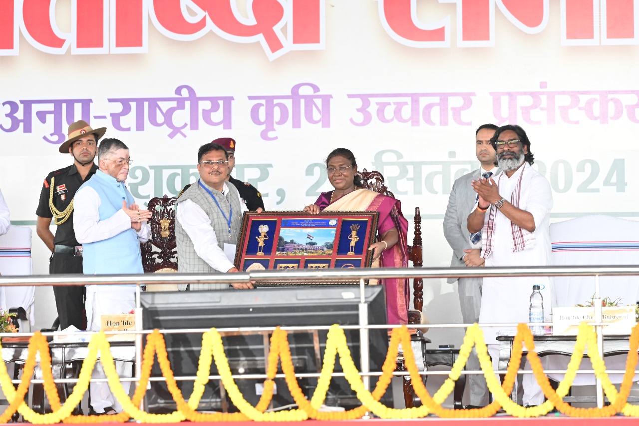 Presence of Excellency President at the centenary celebrations of ICAR