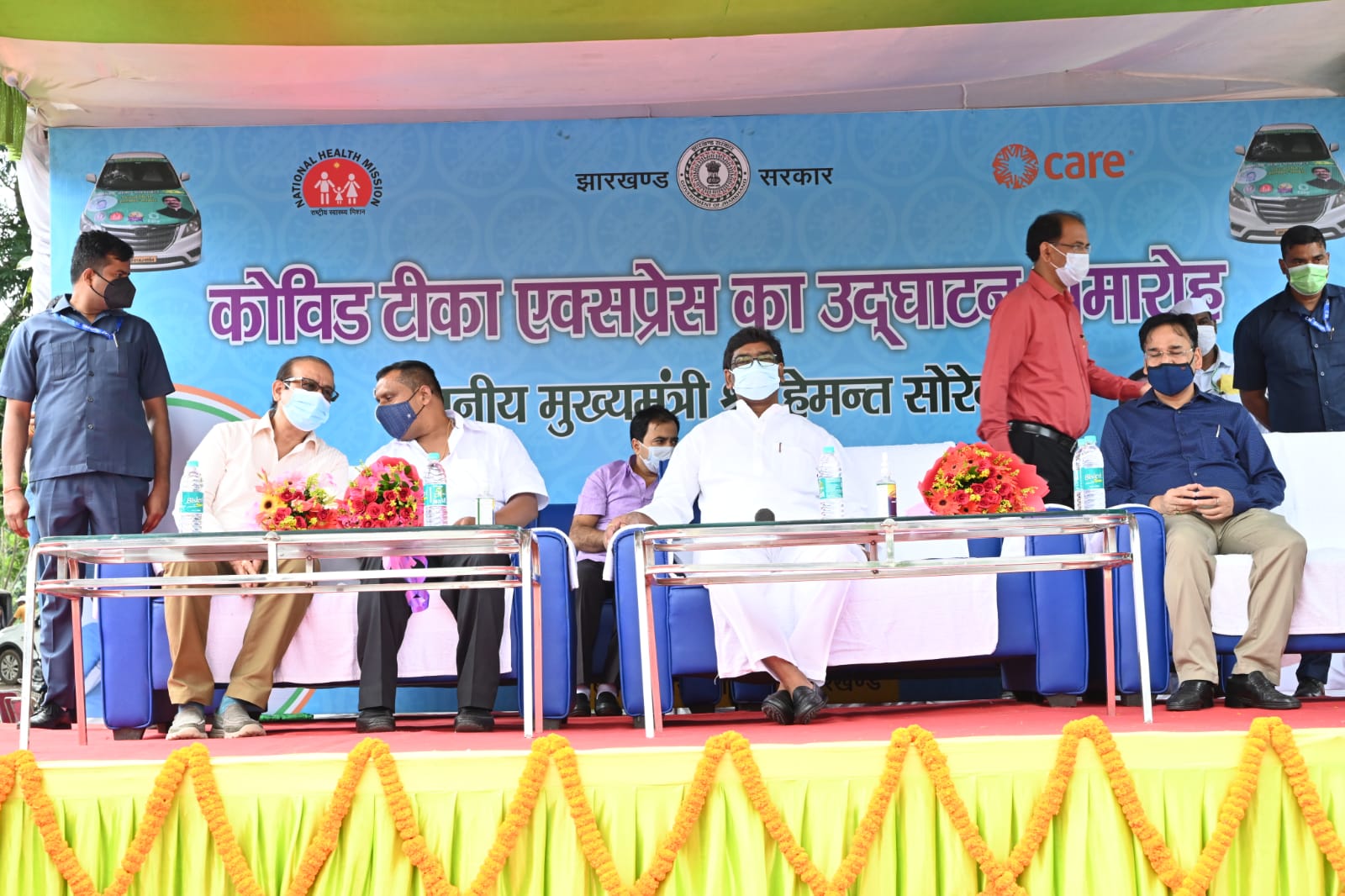 Support of CARE India in Covid 19 Vaccine Drive