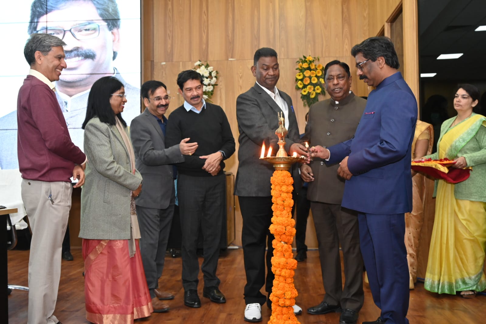 3rd year term completion of CM Hemant Soren led state government