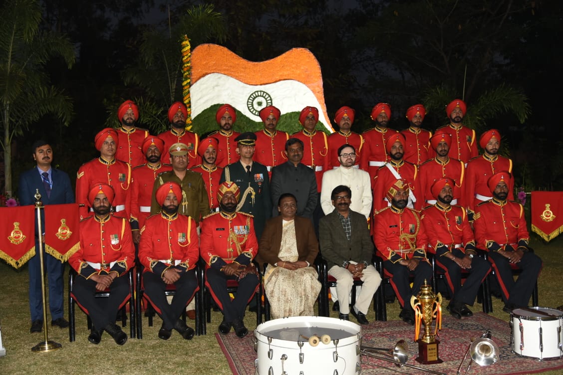 Band Display Programme At Raj Bhavan