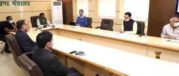 मुख्यमंत्री श्री हेमन्त सोरेन ने  स्वास्थ्य, चिकित्सा शिक्षा एवं परिवार कल्याण विभाग के कार्य प्रगति की समीक्षा की