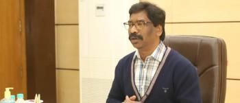 मुख्यमंत्री श्री हेमन्त सोरेन द इंडियन एक्सप्रेस और ओमिड्यार वेबिनार के संयुक्त तत्वावधान में Decoding India's internal migration विषय पर आयोजित वेबिनार में अपनी बातों को रखते हुए।
