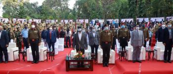 मुख्यमंत्री श्री हेमन्त सोरेन एनसीसी रांची ग्रुप द्वारा आयोजित संविधान दिवस के समापन समारोह में शामिल हुए